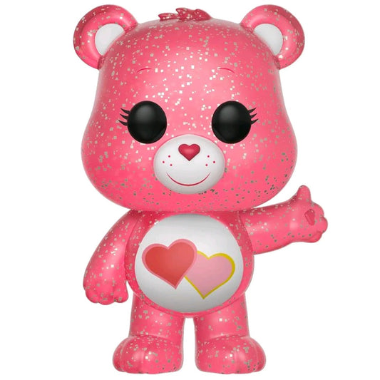 Funko Pop! Vinyl Animation - LOVE-A-LOT BEAR (Glitter Version) Care Bears #354