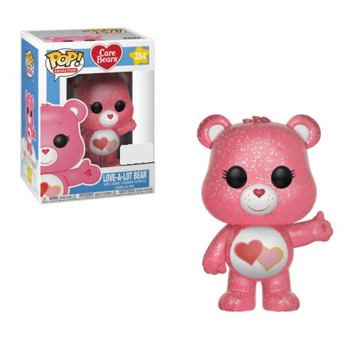 Funko Pop! Vinyl Animation - LOVE-A-LOT BEAR (Glitter Version) Care Bears #354