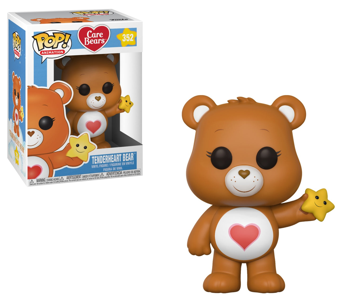 Funko Pop! Vinyl Animation - TENDERHEART BEAR Care Bears #352