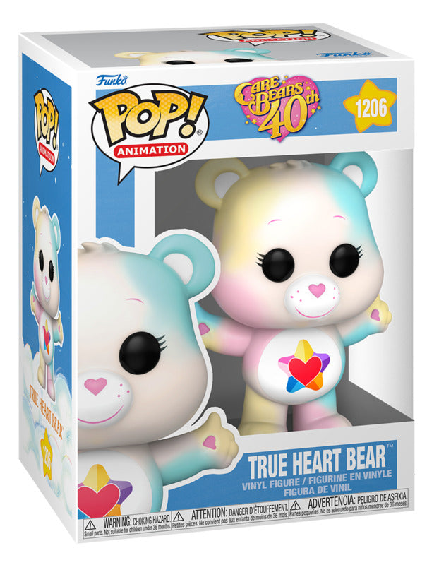 Funko Pop! Vinyl Animation - TRUE HEART BEAR Care Bears 40th Anniversary #1206