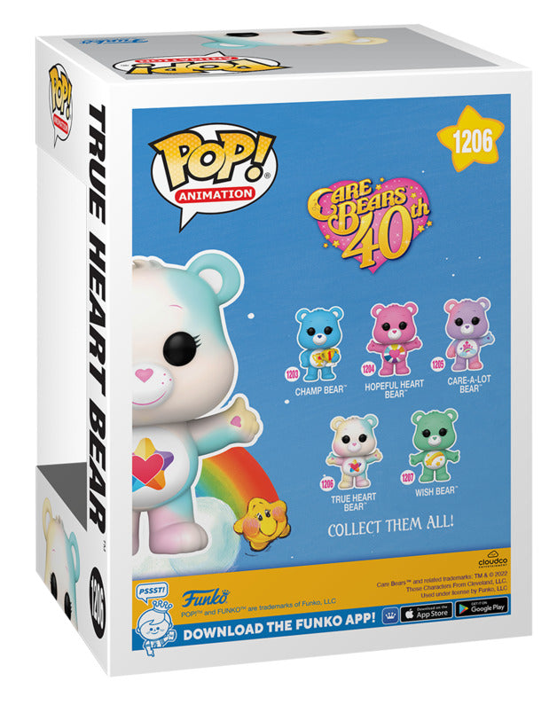 Funko Pop! Vinyl Animation - TRUE HEART BEAR Care Bears 40th Anniversary #1206