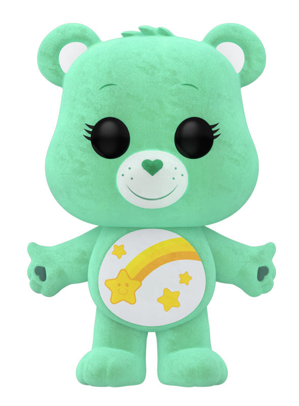 Funko Pop! Vinyl Animation - WISH BEAR (Flocked) Care Bears 40th Anniversary #1207