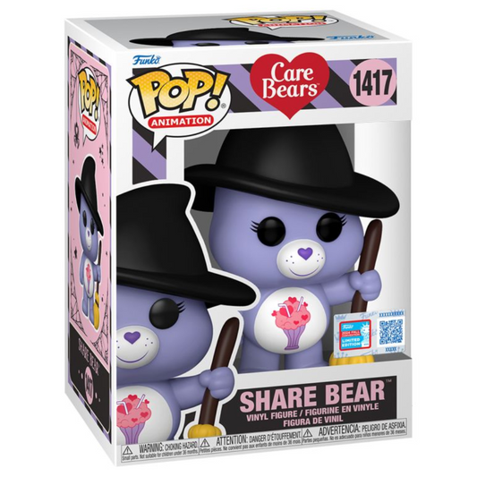 Funko Pop! Vinyl Care Bears - SHARE BEAR WITCH #1417 (NYCC 2024 Exclusive)