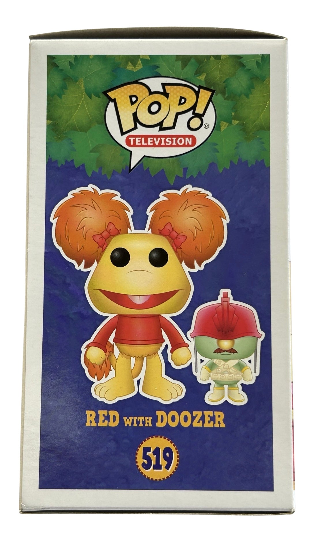 Funko Pop! Vinyl Fraggle Rock 35 Years - FLOCKED RED WITH DOOZER #519 (2017 Release)