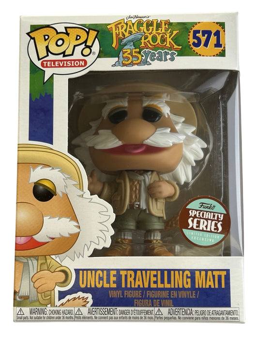 Funko Pop! Vinyl Fraggle Rock 35 Years - UNCLE TRAVELLING MATT #571 (2018 Release)