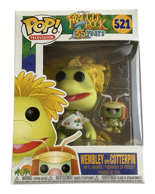 Funko Pop! Vinyl Fraggle Rock 35 Years - WEMBLEY WITH COTTERPIN #521 (2017 Release)