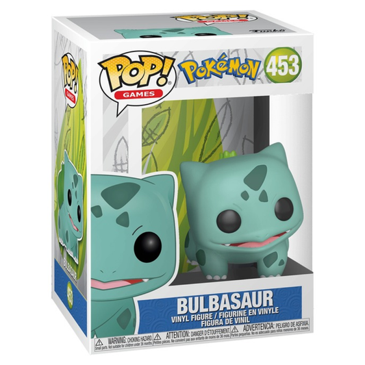 Funko Pop! Vinyl Games - BULBASAUR Pokémon #453