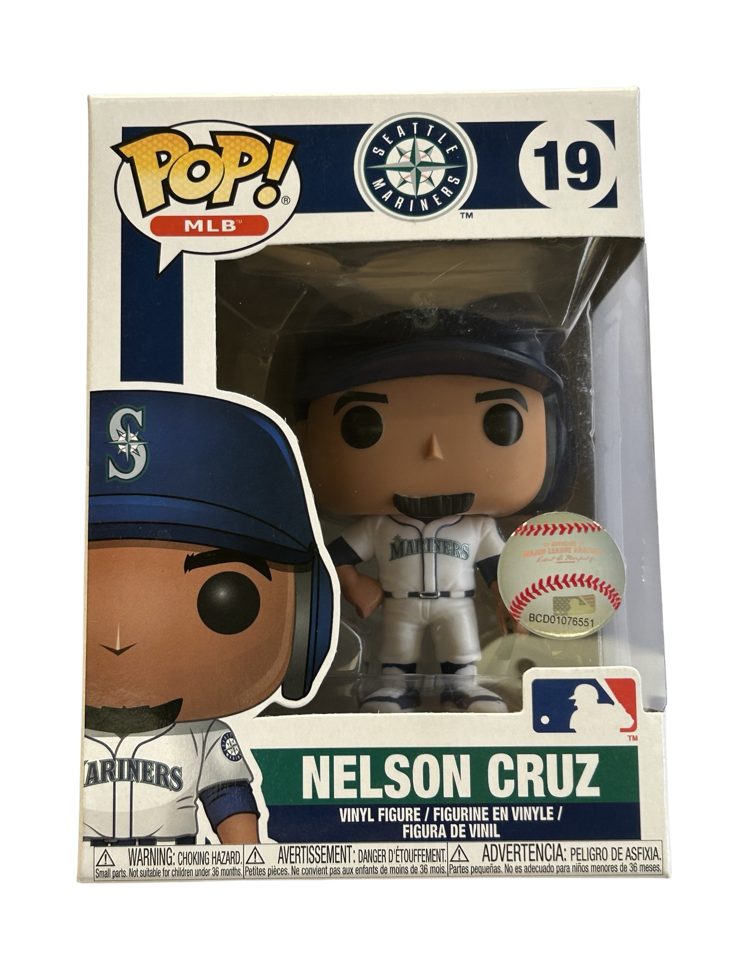 Funko Pop! Vinyl MLB - NELSON CRUZ (SEATTLE MARINERS) #19