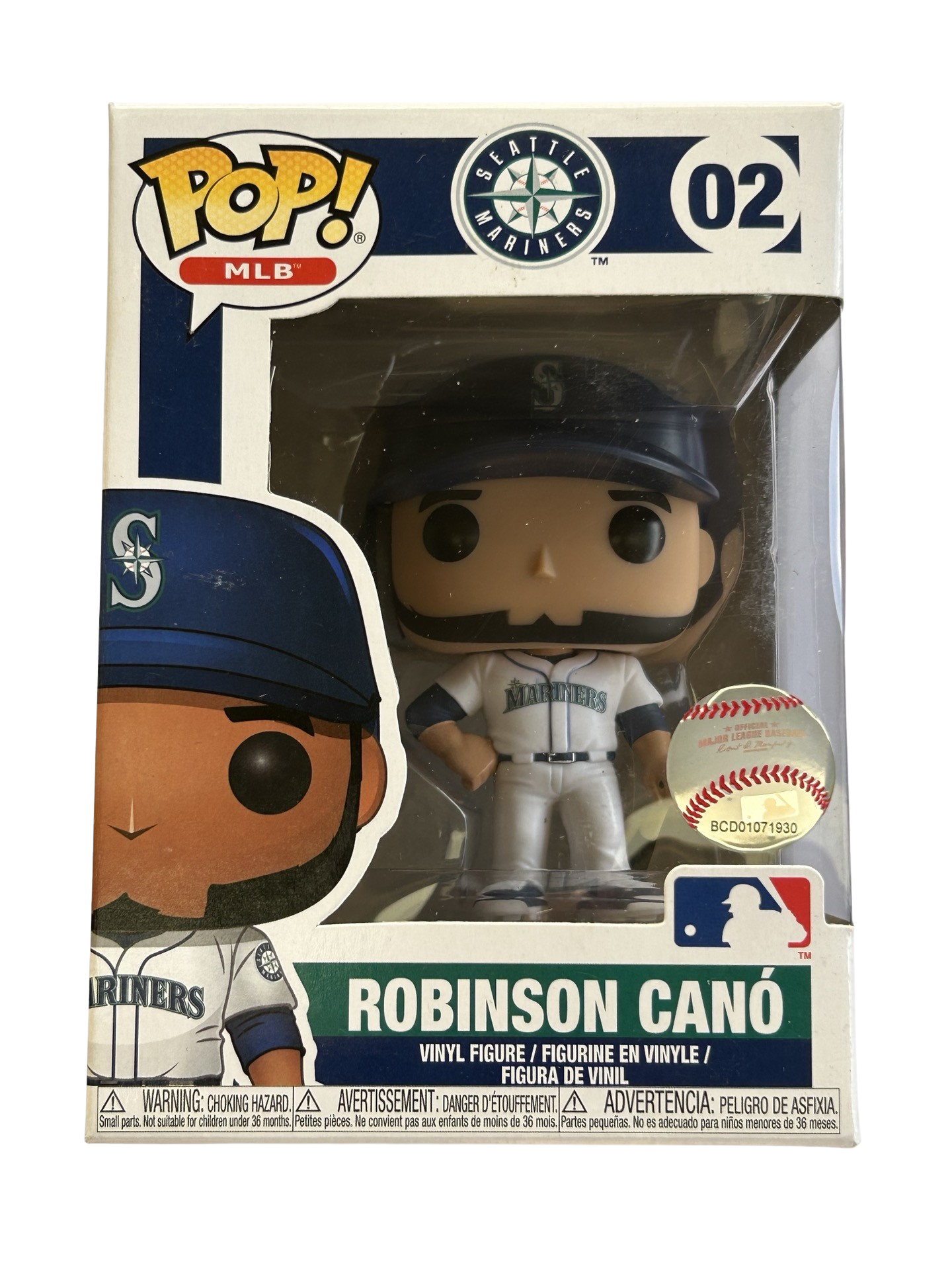 Funko Pop! Vinyl MLB - ROBINSON CANO (SEATTLE MARINERS) #02