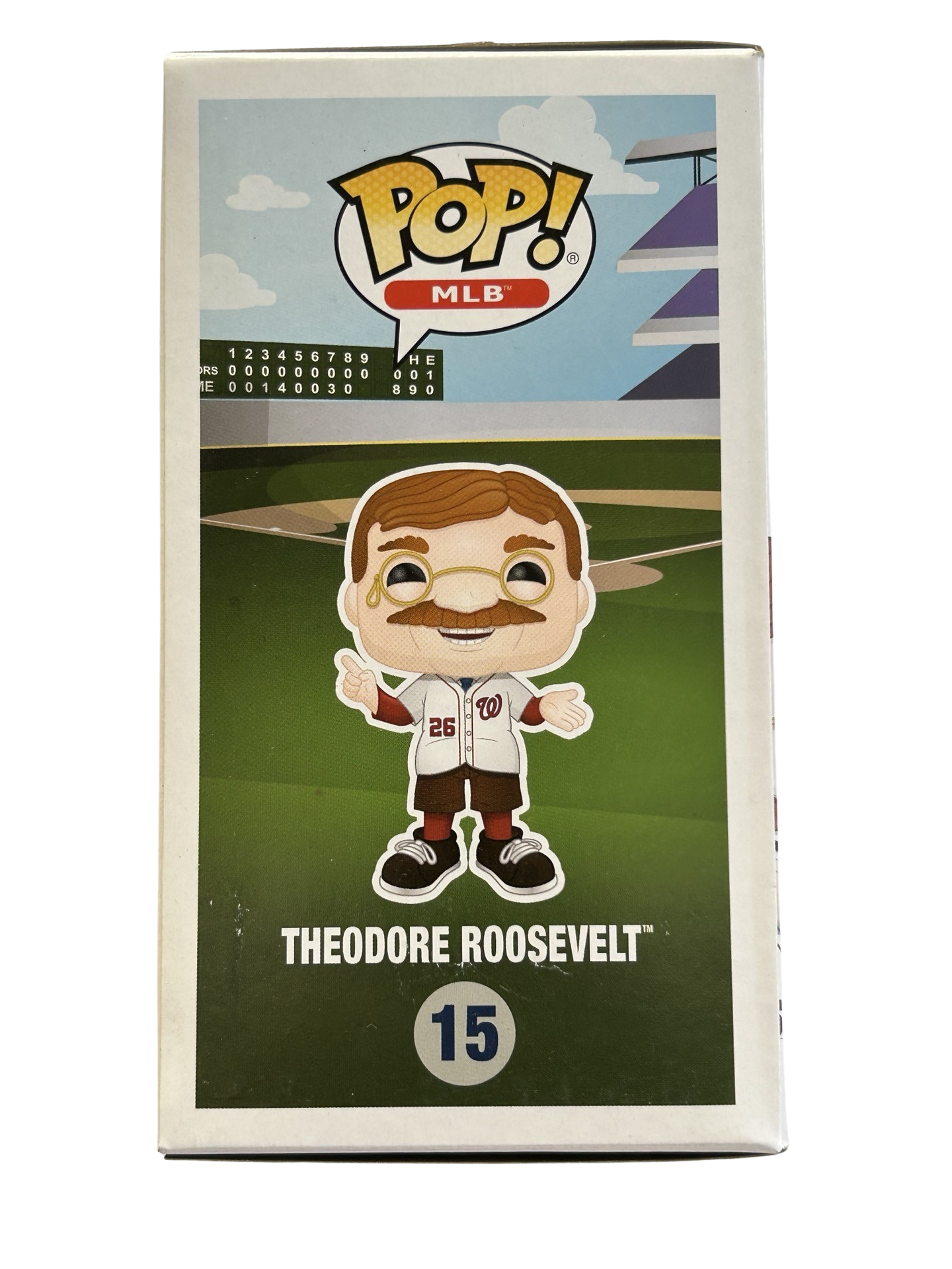 Funko Pop! Vinyl MLB Mascots - THEODORE ROOSEVELT (WASHINGTON NATIONALS) #15