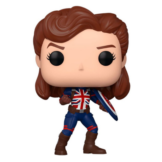 Funko Pop! Vinyl Marvel - CAPTAIN CARTER What If...? (Special Edition) #875