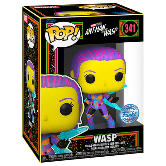Funko Pop! Vinyl Marvel - WASP Ant-Man and the Wasp Blacklight (Special Edition) #341