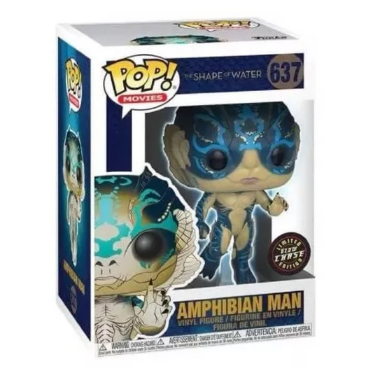 Funko Pop! Vinyl Movies - AMPHIBIAN MAN The Shape of Water (Limited Edition Glow Chase) #637