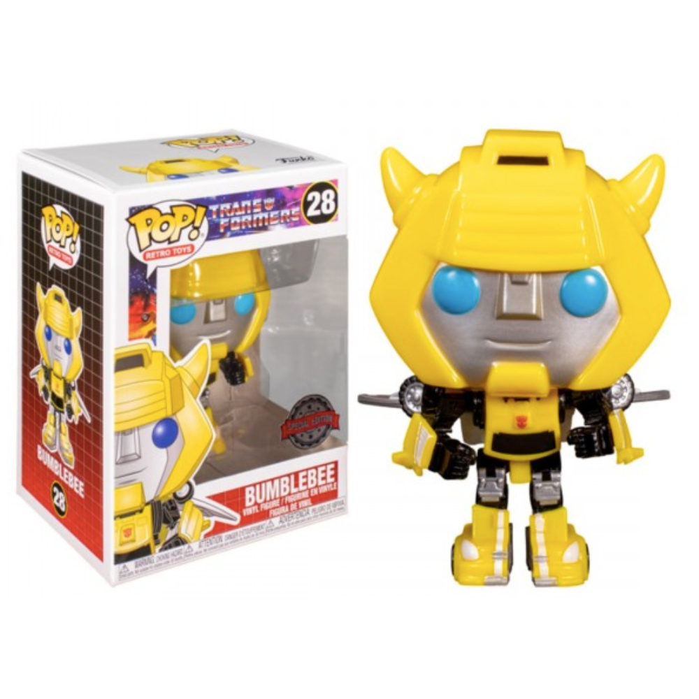 Funko Pop! Vinyl Retro Toys - BUMBLEBEE Transformers (Special Edition) #28