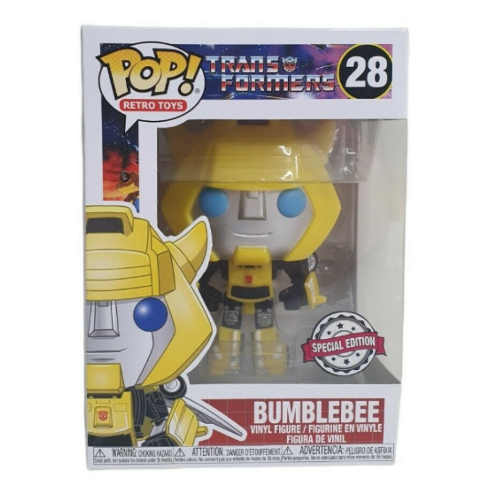 Funko Pop! Vinyl Retro Toys - BUMBLEBEE Transformers (Special Edition) #28