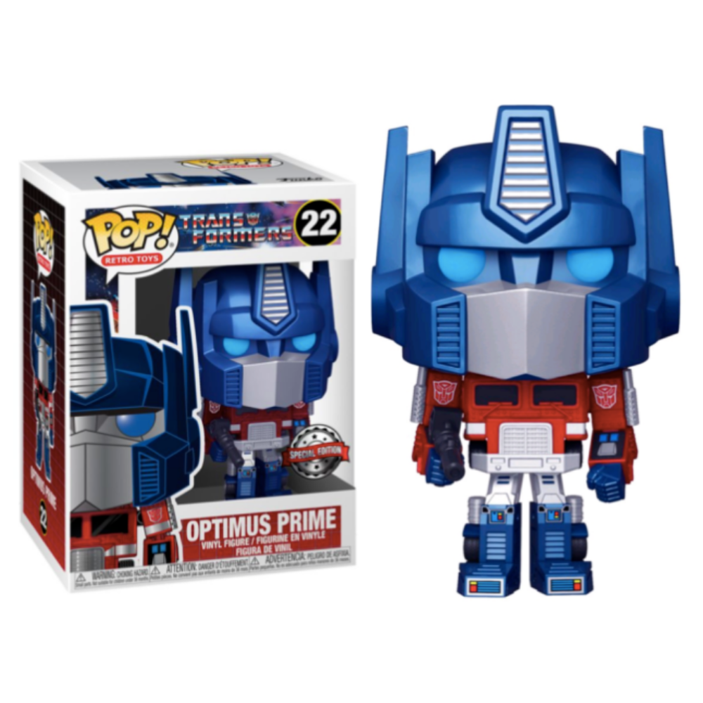 Funko Pop! Vinyl Retro Toys - OPTIMUS PRIME Transformers (Special Edition) #22