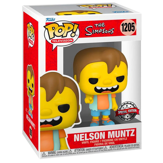 Funko Pop! Vinyl Television - NELSON MUNTZ The Simpsons (Special Edition) #1205
