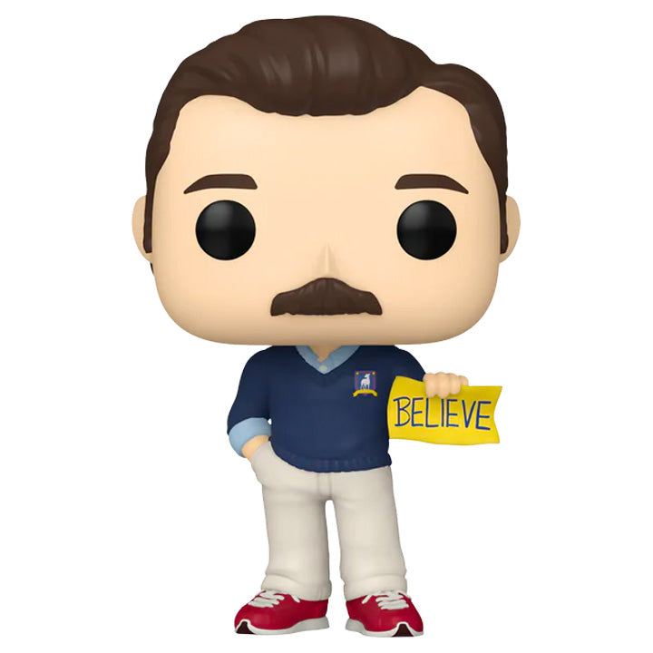 Funko Pop! Vinyl Television - TED LASSO WITH BELIEVE SIGN (Special Edition) #1357