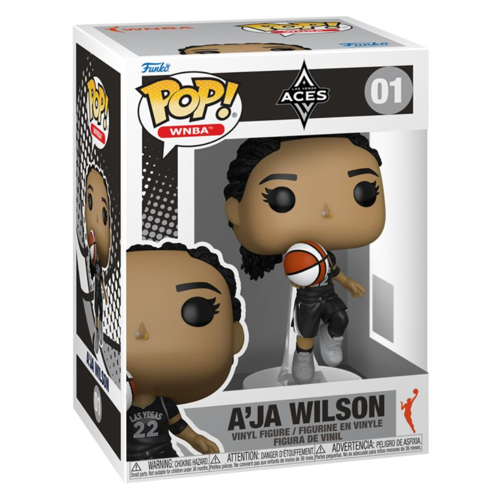 PRE-ORDER: Funko Pop! Vinyl WNBA Basketball - WAVE 1 Set of 6 (inc Clark & Jackson)