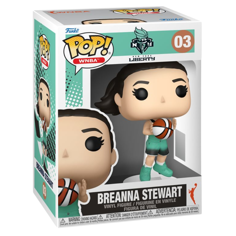 PRE-ORDER: Funko Pop! Vinyl WNBA Basketball - BREANNA STEWART (NEW YORK LIBERTY) #03