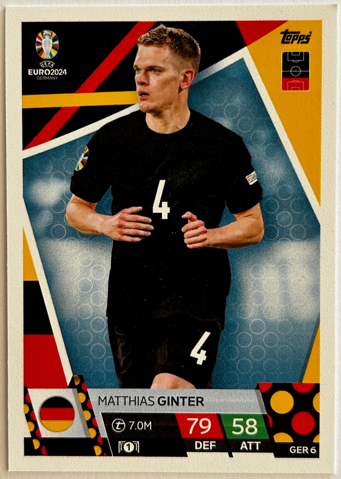 Topps Match Attax UEFA EURO 2024 - Single GERMANY Cards (GER 1 - GER 18)