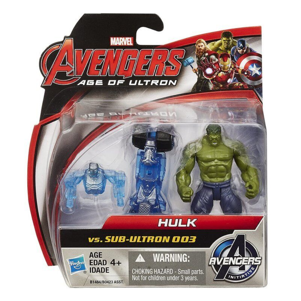 Hasbro 2.5" Action Figures - Marvel Avengers Age of Ultron HULK VS. SUB-ULTRON 003