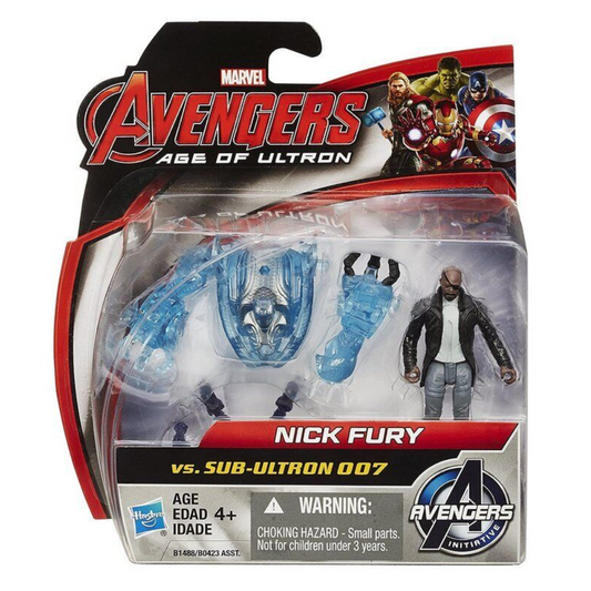 Hasbro 2.5" Action Figures - Marvel Avengers Age of Ultron NICK FURY VS. SUB-ULTRON 007