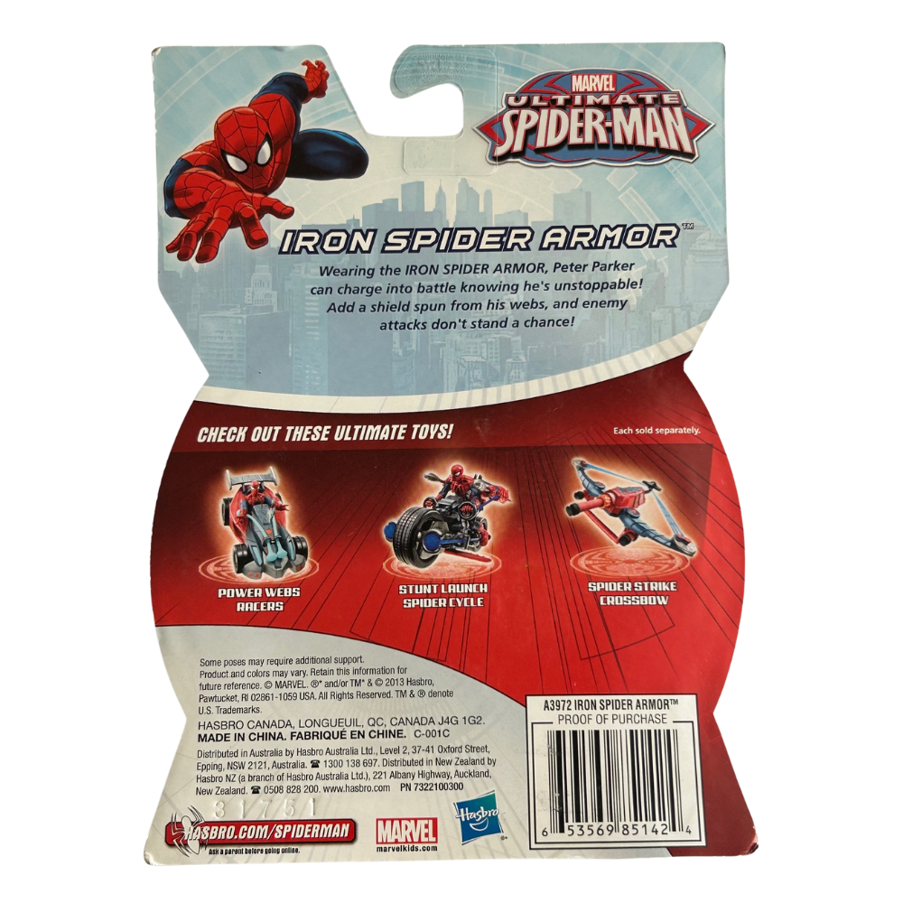 Hasbro 3.75" Action Figure - Marvel Ultimate Spider-Man IRON SPIDER ARMOR