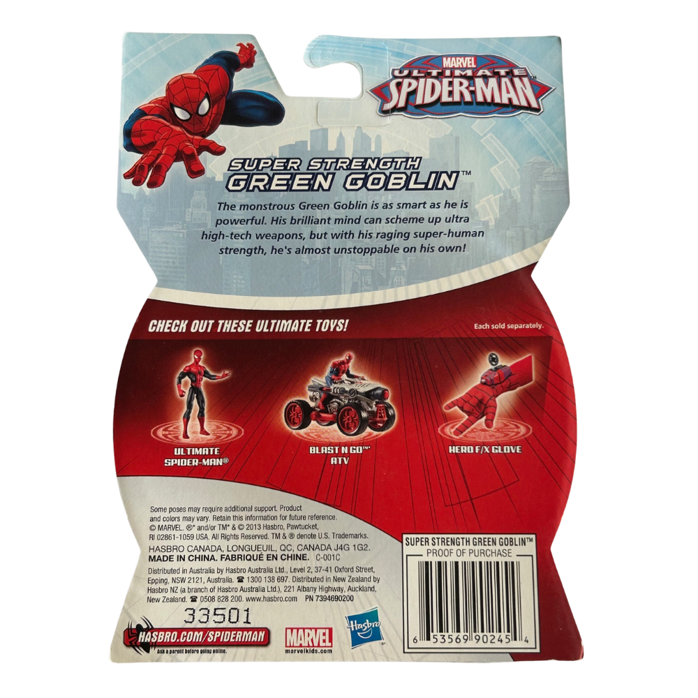 Hasbro 3.75" Action Figure - Marvel Ultimate Spider-Man SUPER STRENGTH GREEN GOBLIN