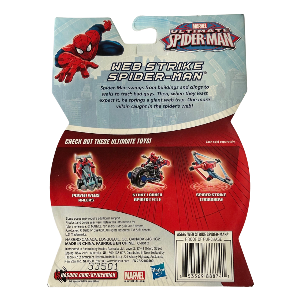 Hasbro 3.75" Action Figure - Marvel Ultimate Spider-Man WEB STRIKE SPIDER-MAN
