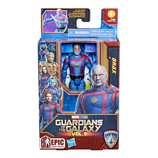 Hasbro Marvel 4" Action Figures - DRAX Guardians of the Galaxy Vol. 3 F6665