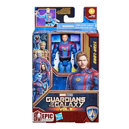 Hasbro Marvel 4" Action Figures - STAR-LORD Guardians of the Galaxy Vol. 3 F6664