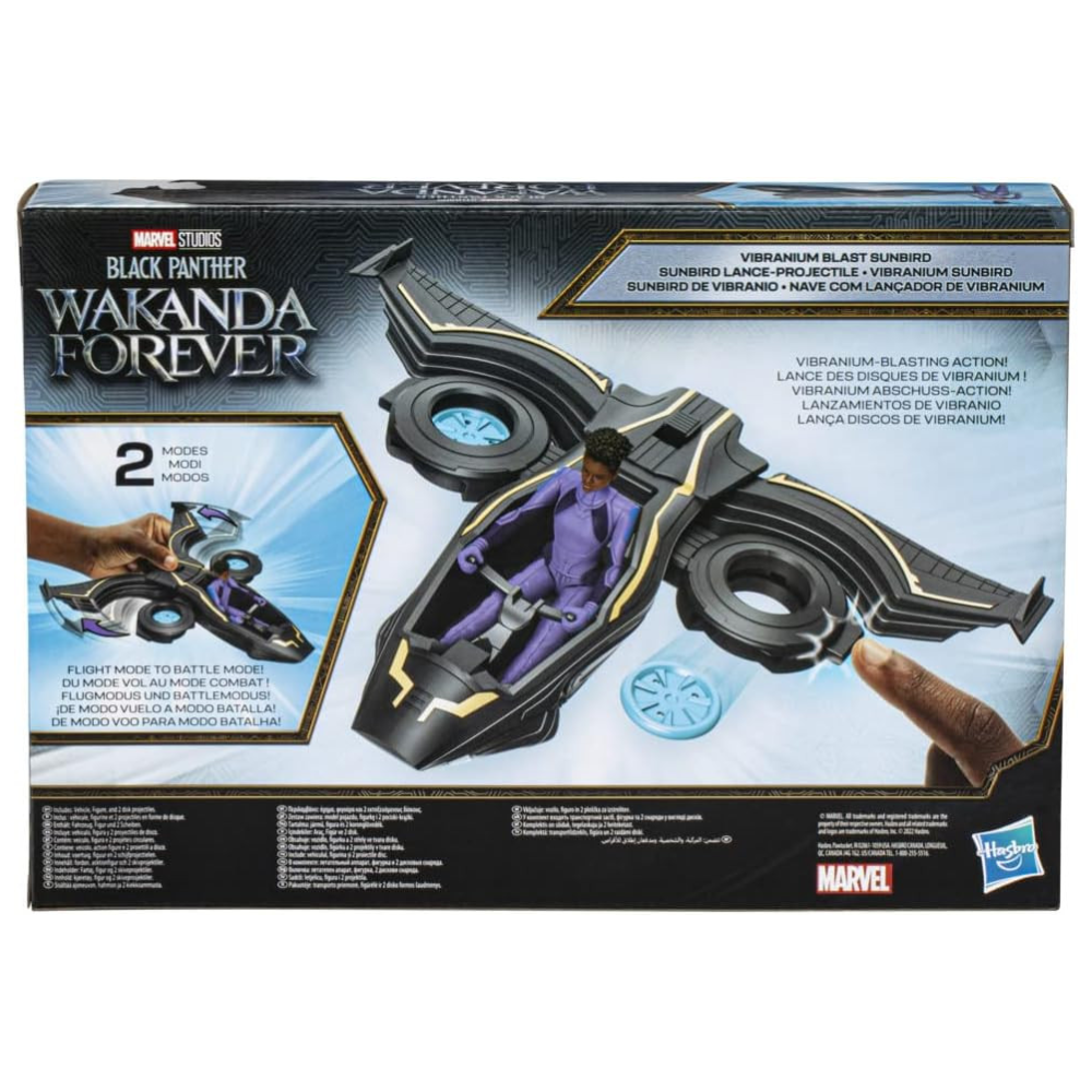 Hasbro Marvel Studios Black Panther Wakanda Forever - Vibranium Blast Sunbird with Shuri figure