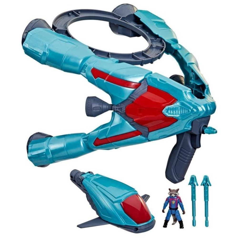 Hasbro Marvel Studios Guardians of the Galaxy Vol. 3 - GALACTIC 2-IN-SPACESHIP with ROCKET figure