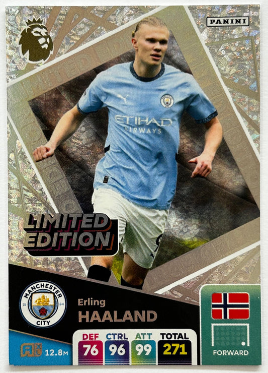 Panini Adrenalyn XL Premier League 2025 - ERLING HAALAND (MAN CITY) Limited Edition