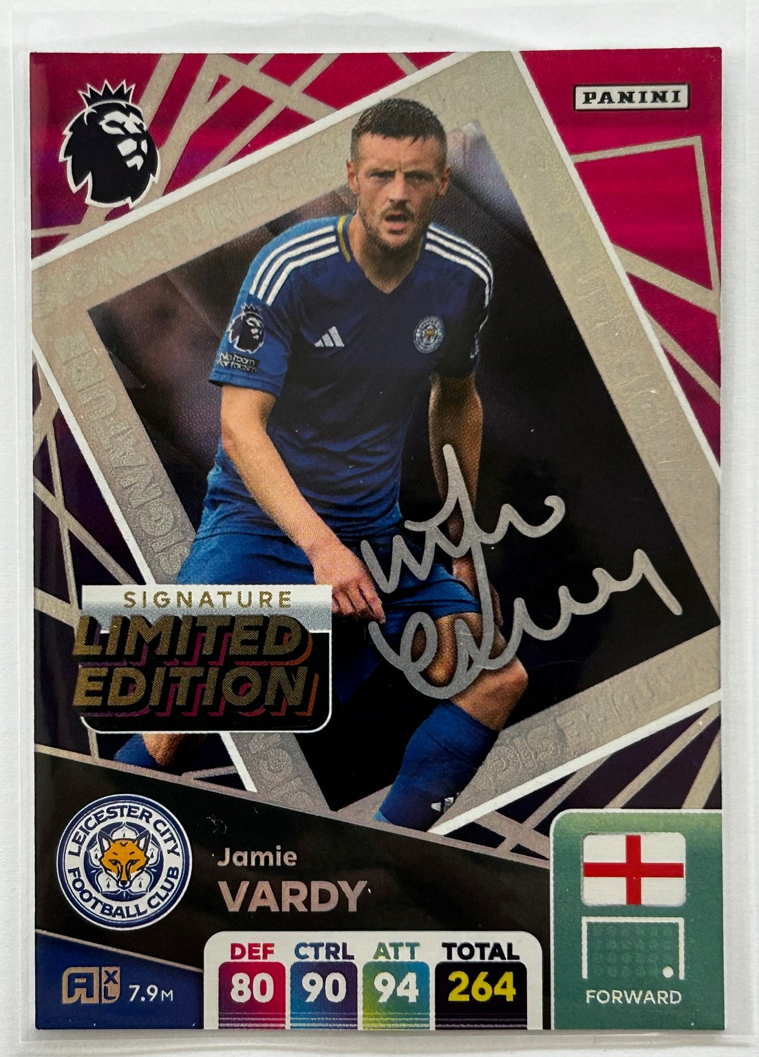 Panini Adrenalyn XL Premier League 2025 - JAMIE VARDY (LEICESTER CITY ...