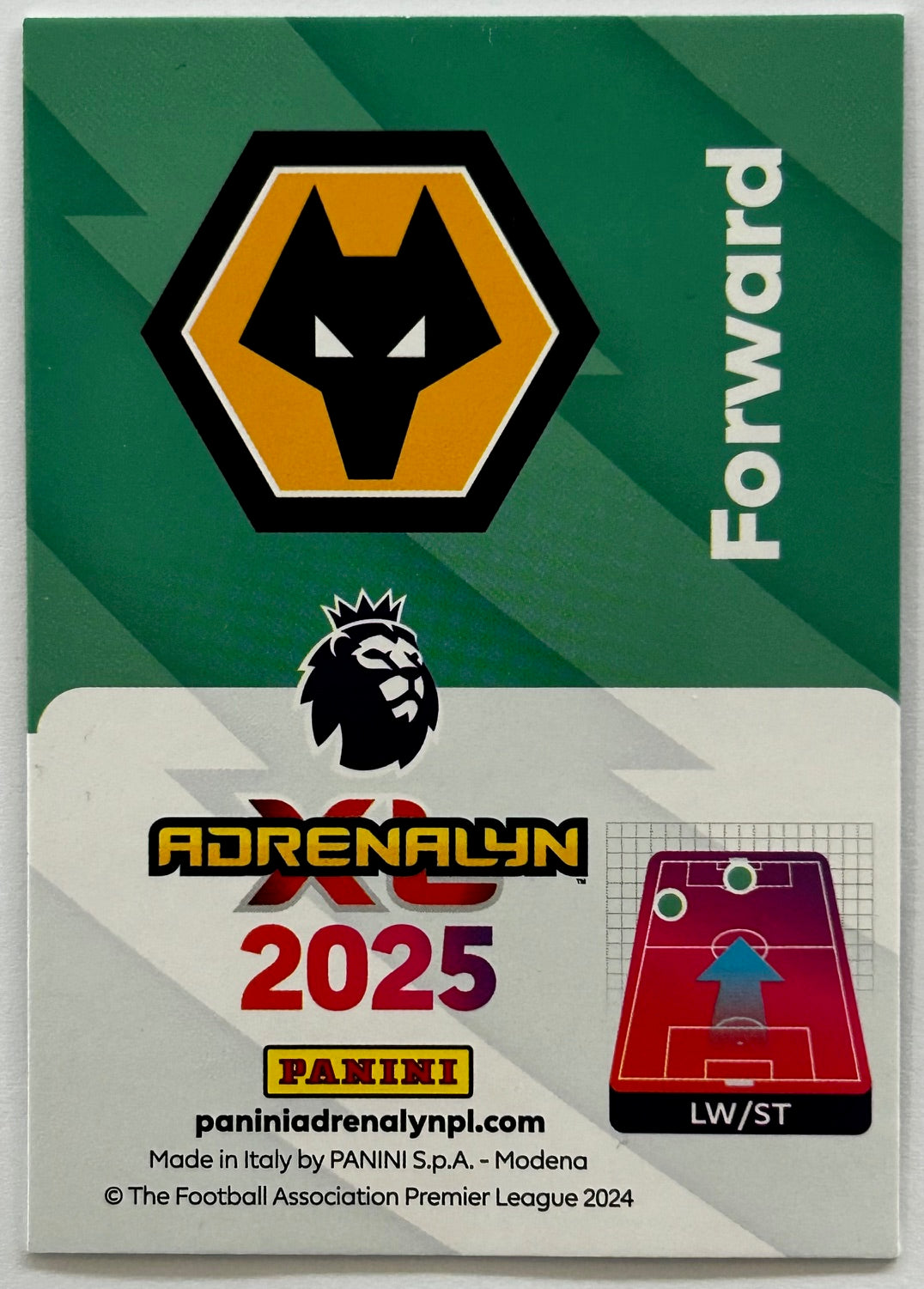 Panini Wolves Panini Adrenalyn XL Premier League 2025 - HWANG HEE-CHAN (WOLVES) Limi ...
