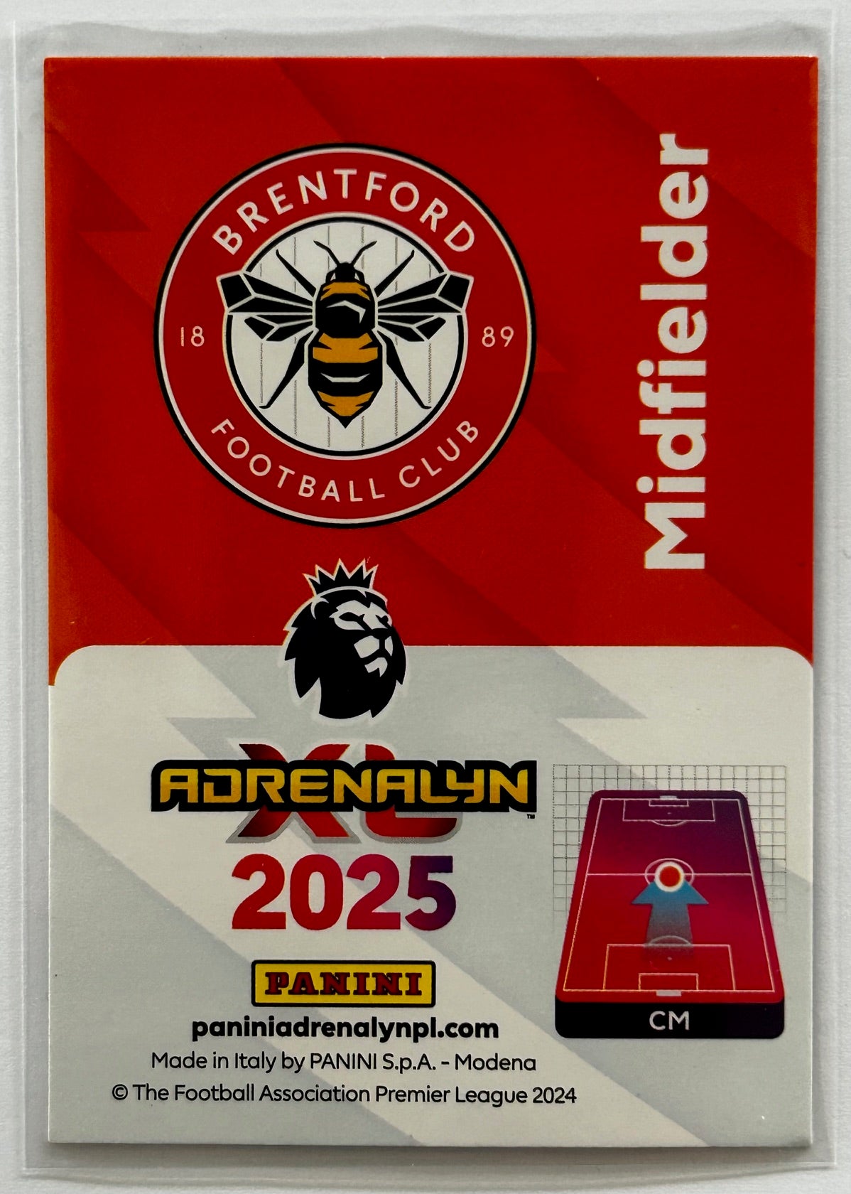 Panini Adrenalyn XL Premier League 2025 - MATHIAS JENSEN (BRENTFORD) Limited Edition