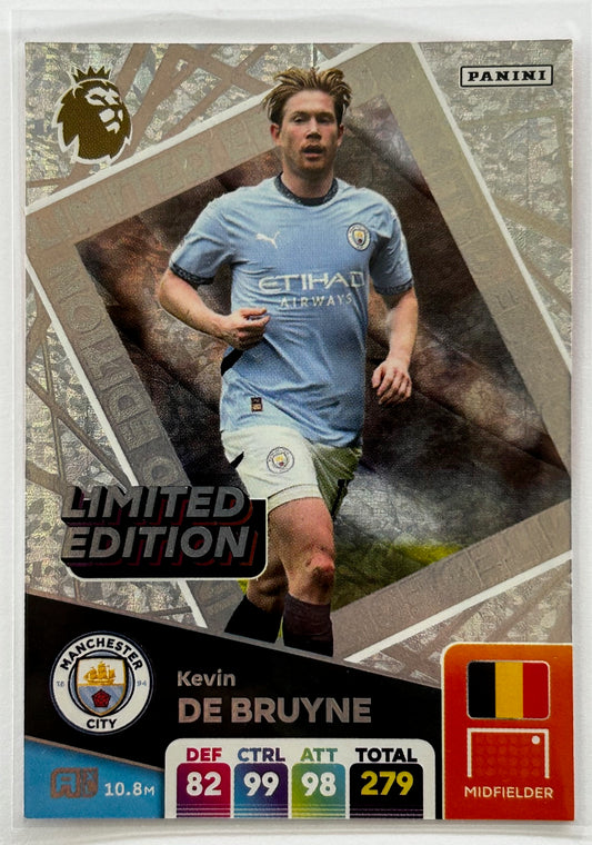 Panini Adrenalyn XL Premier League 2025 - KEVIN DE BRUYNE (MAN CITY) Limited Edition