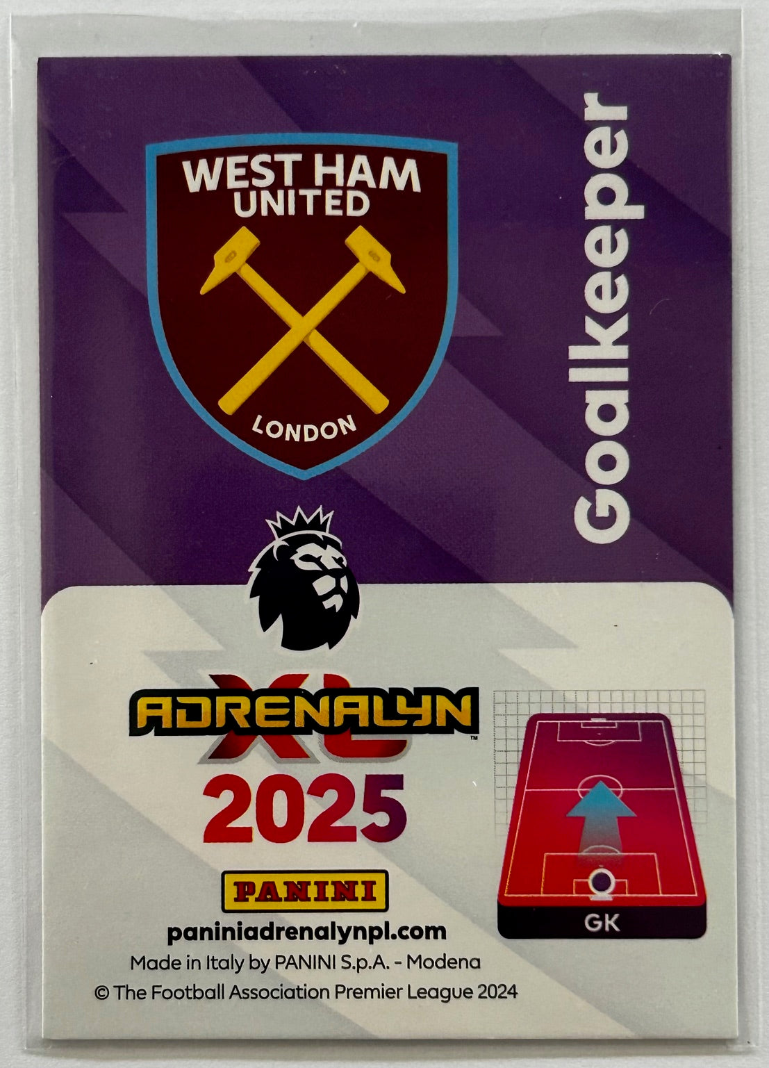 Panini Adrenalyn XL Premier League 2025 - LUKASZ FABIANSKI (WEST HAM UNITED) Limited Edition