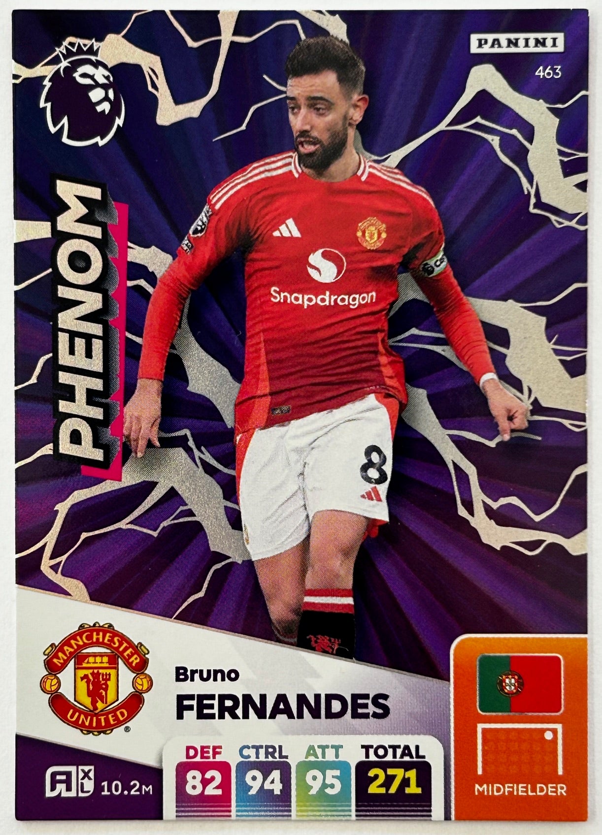 Panini Adrenalyn XL Premier League 2025 - Single PHENOM Cards (#460 - #463) 1:15 packets