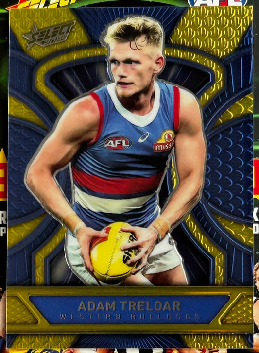 Select AFL 2025 Footy Stars - ADAM TRELOAR (WESTERN BULLDOGS) Dragon Scales LD212 /799