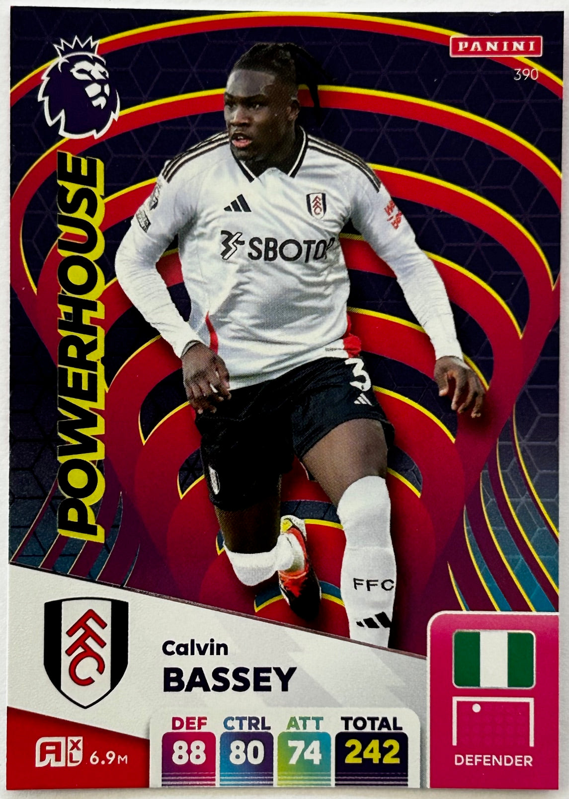 Panini Adrenalyn XL Premier League 2025 - Single POWERHOUSE Cards (#388 - #392) 1:12 packets