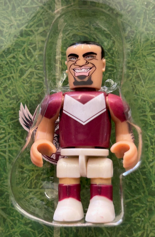 NRL Micro-Figures 2016 Stage 1 - JORGE TAUFUA (Manly Sea Eagles) Classic Players