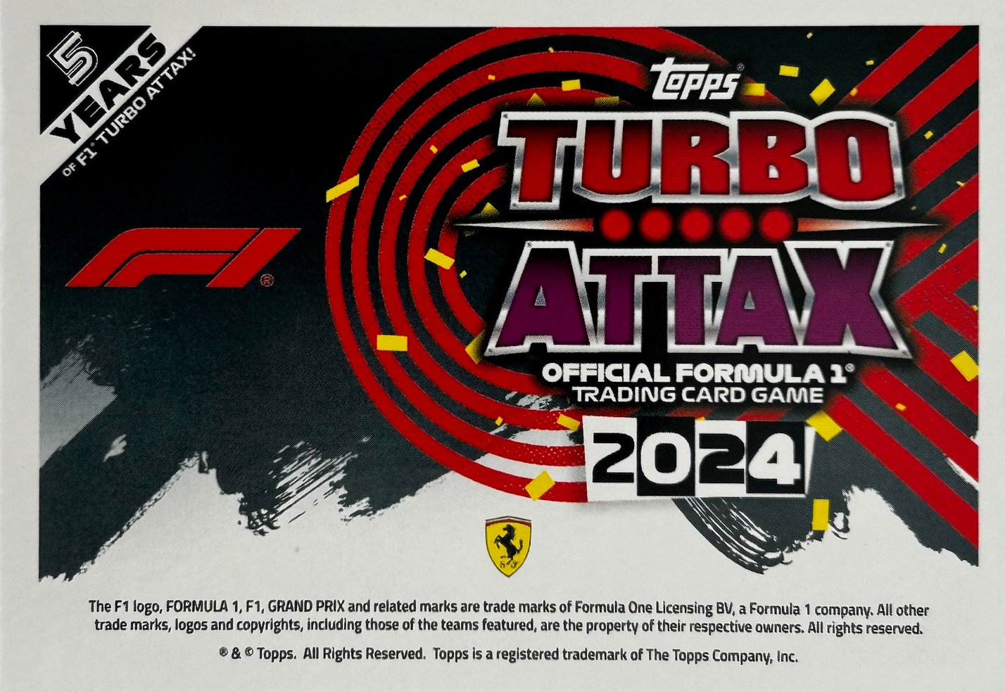 Topps F1 Turbo Attax 2024 - Single SCUDERIA FERRARI Cards (#28 - #36)