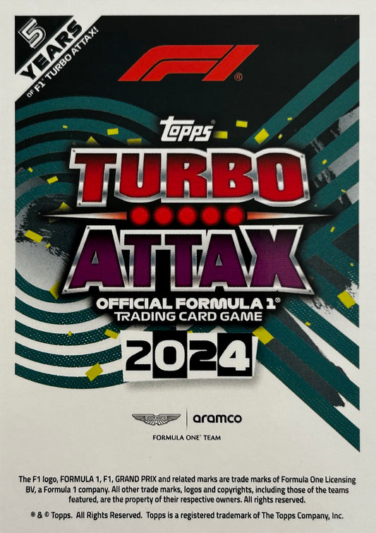 Topps F1 Turbo Attax 2024 - Single ASTON MARTIN ARAMCO Cards (#46 - #54)