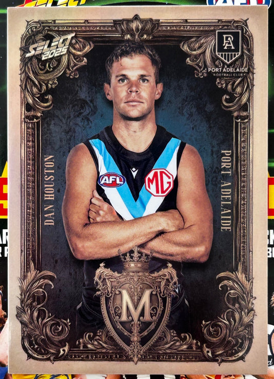 Select AFL 2025 Footy Stars Hobby - DAN HOUSTON (PORT ADELAIDE) Majestic M65 /99