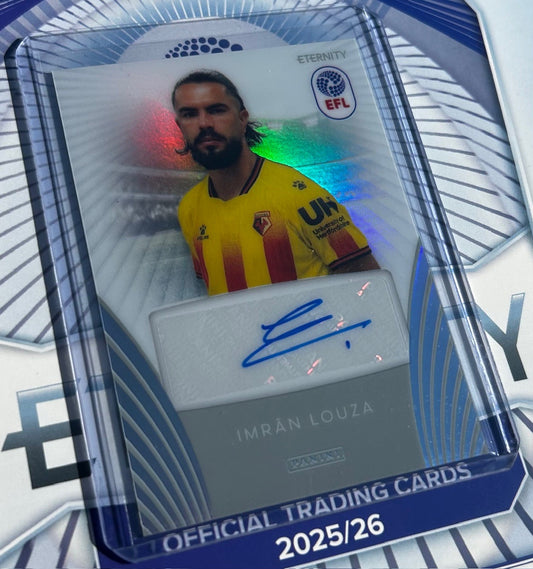 Panini EFL Eternity 2025-26 - IMRAN LOUZA (WATFORD) Certified Autograph AUT-21