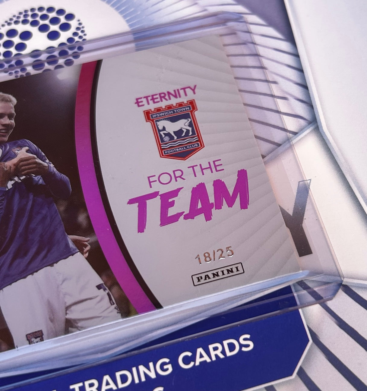 Panini EFL Eternity 2025-26 - IPSWICH TOWN For The Team FTT-07 *Magenta Parallel /25*
