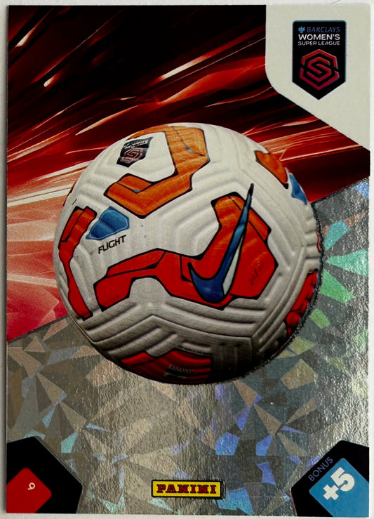 Panini Adrenalyn XL Barclays Women's Super League 2025 - WSL MATCH BALL Holo Foil #9